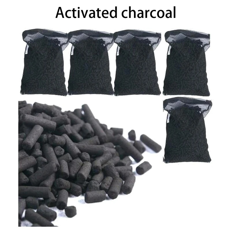 Activated Carbon Air Filter Canister - Premium Activated Carbon Charcoal Pellets Filter
