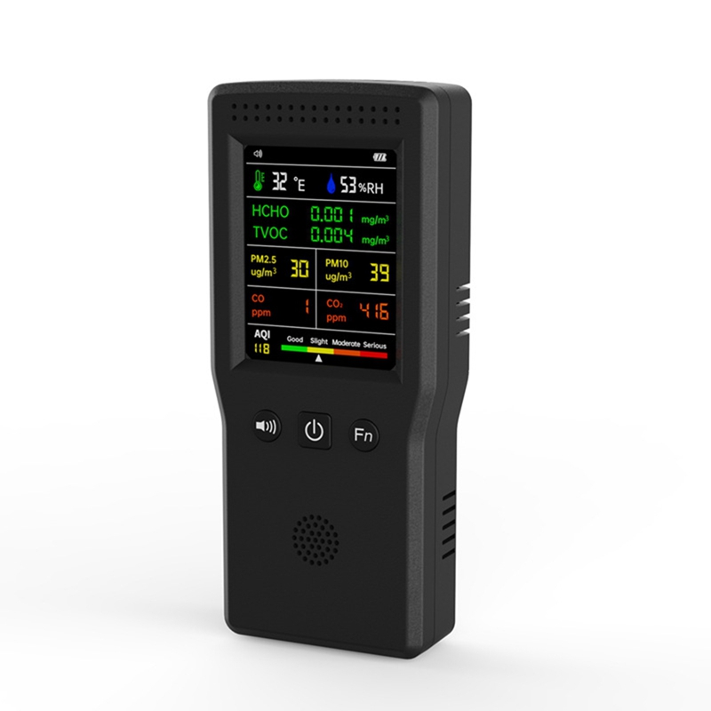 ●9 in 1 Air Quality Detector L - Air Quality Monitor Co2 Pm2.5 Tvoc 评论和价格