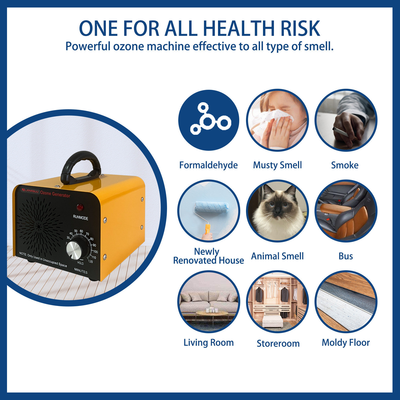 2026 Upgraded High Capacity Oz - Smoke Odor Eliminator Machine Car 评论和价格