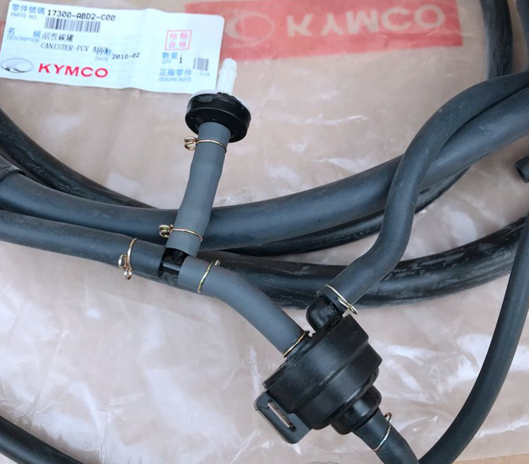 Motorcycle Secondary Air Filte - Activated Carbon Air Filter Canister 评论和价格