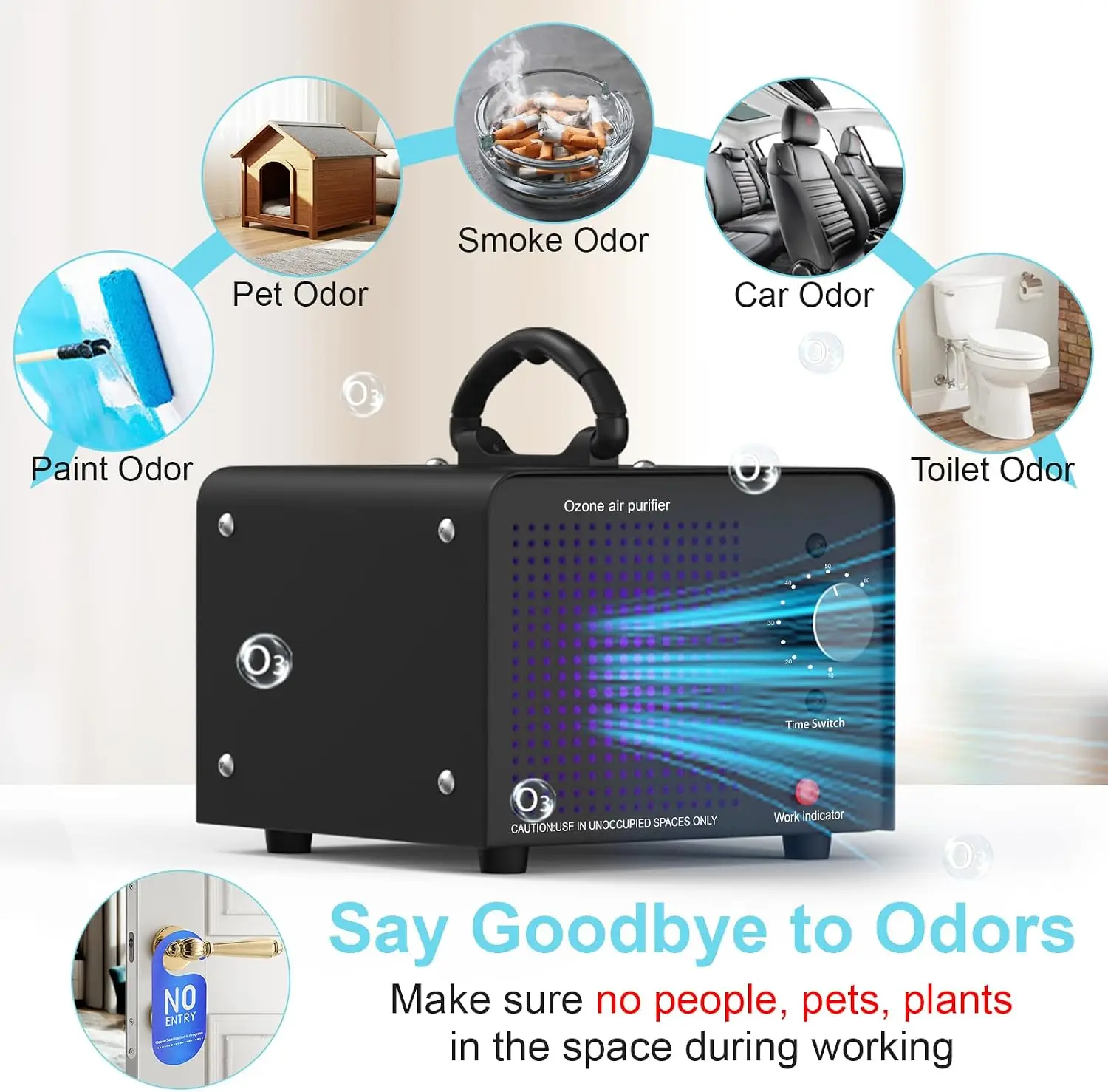US Shipping Ozone Generator 14 - Industrial Ozone Machine Air Purifier 评论和价格