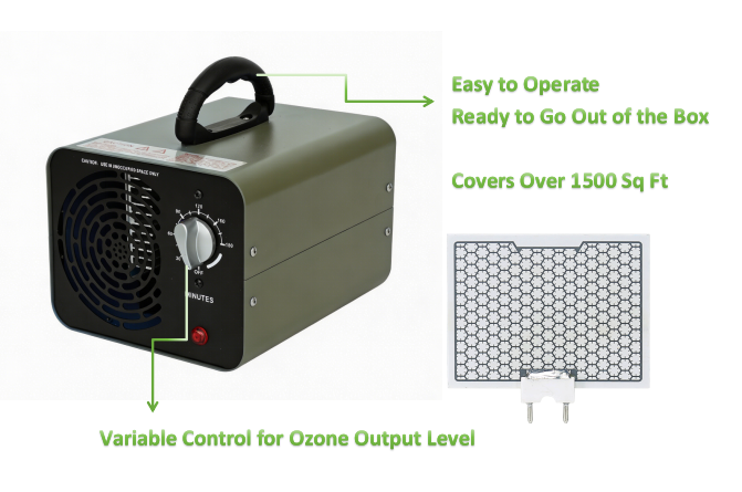 Industrial Ozone Generator 10, - Smoke Odor Eliminator Machine Car 评论和价格