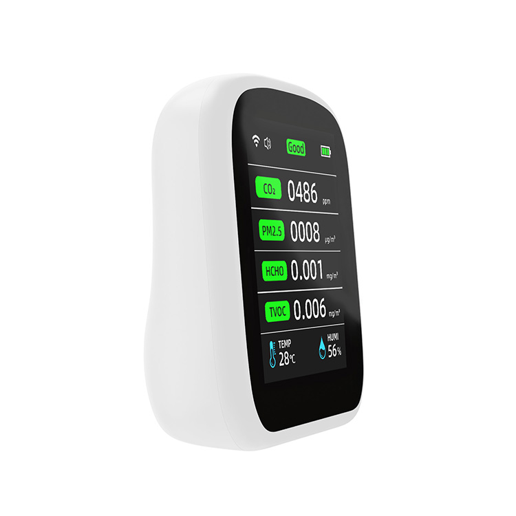 8 in 1 Multifunctional Air Qua - Air Quality Monitor Co2 Pm2.5 Tvoc 评论和价格