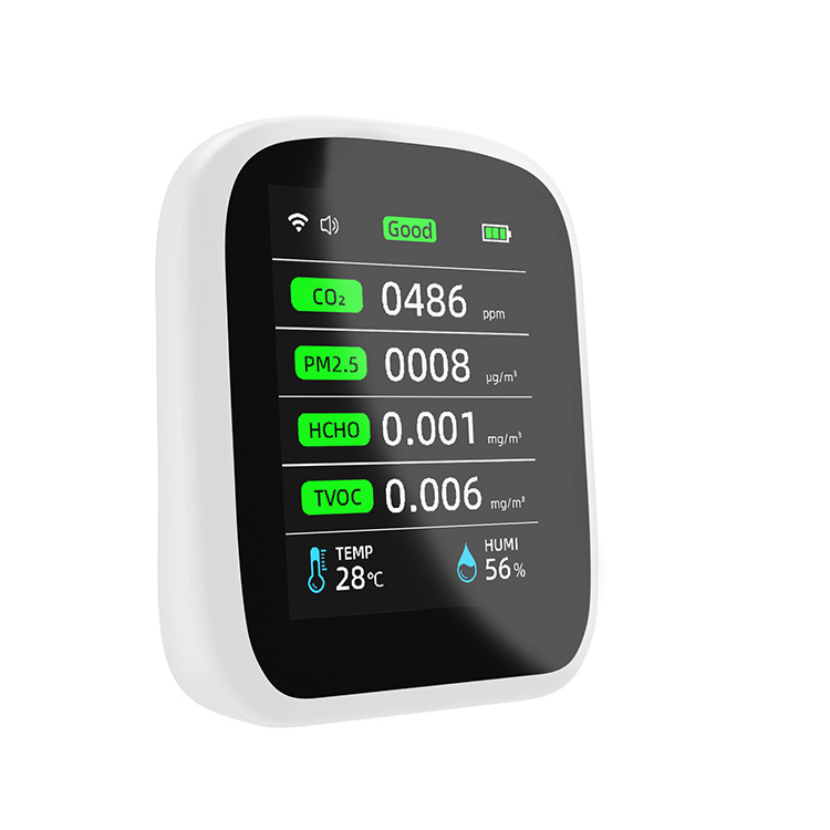 8 in 1 Multifunctional Air Qua - Air Quality Monitor Co2 Pm2.5 Tvoc 评论和价格